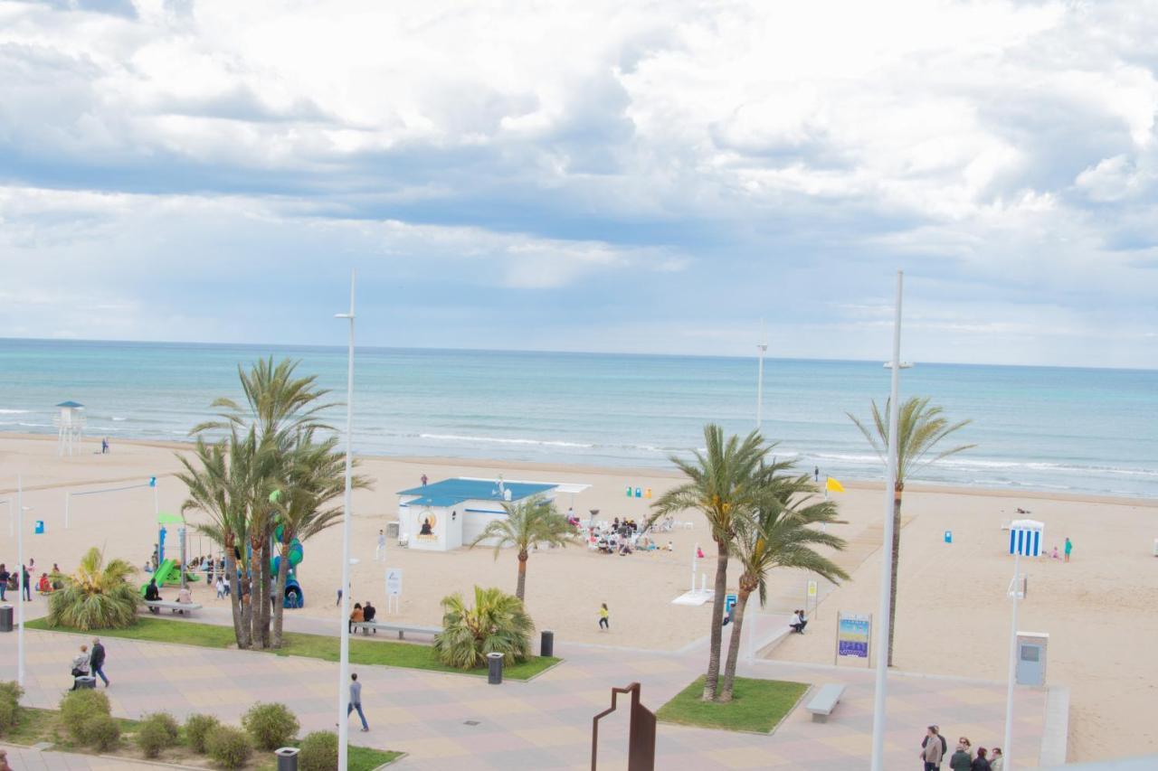 205 I Posada Del Mar I Encantador Hostel En La Playa De Gandia Exteriör bild