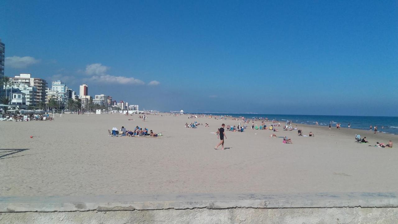 205 I Posada Del Mar I Encantador Hostel En La Playa De Gandia Exteriör bild